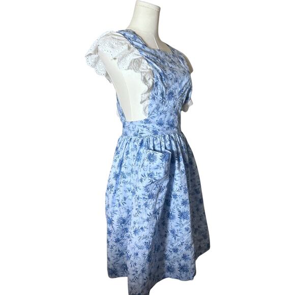 Handmade Cottagecore Layering Apron| Farm | coquette | vintage style | xs-m 252 - Picture 5 of 8